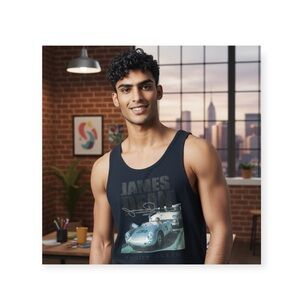 Rare: Philipp Plein ❂ James Dean Little Bastard Crystal Tank Top ❂ Black ❂ L XL